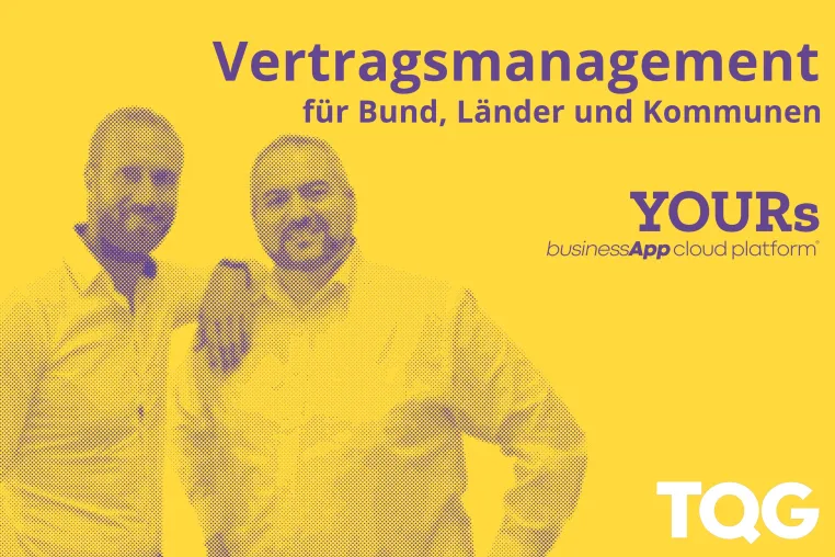 Bild: Die TQG auf der Smart Country Convention in Berlin - Entdecke das digitale smartLCM Vertragsmanagement
