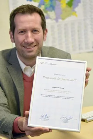 Bild: Jury-Vertrerter in Berlin loben Leistung der Pressearbeit des Klinikums