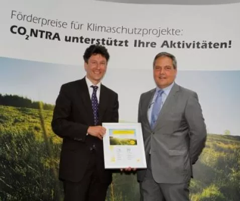 Bild: Viabono GmbH mit Klimaschutz-Preis für „CO2-Diät – Klima light“ ausgezeichnet