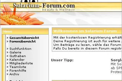 Solarium Branche setzt auf Aufklärung Bild: Solarium Branche setzt auf Aufklärung