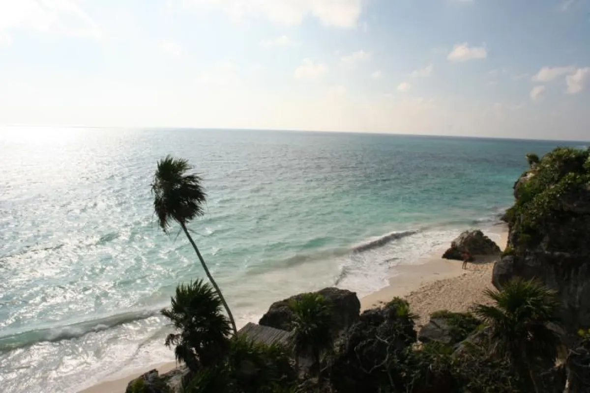 Strand in Tulum