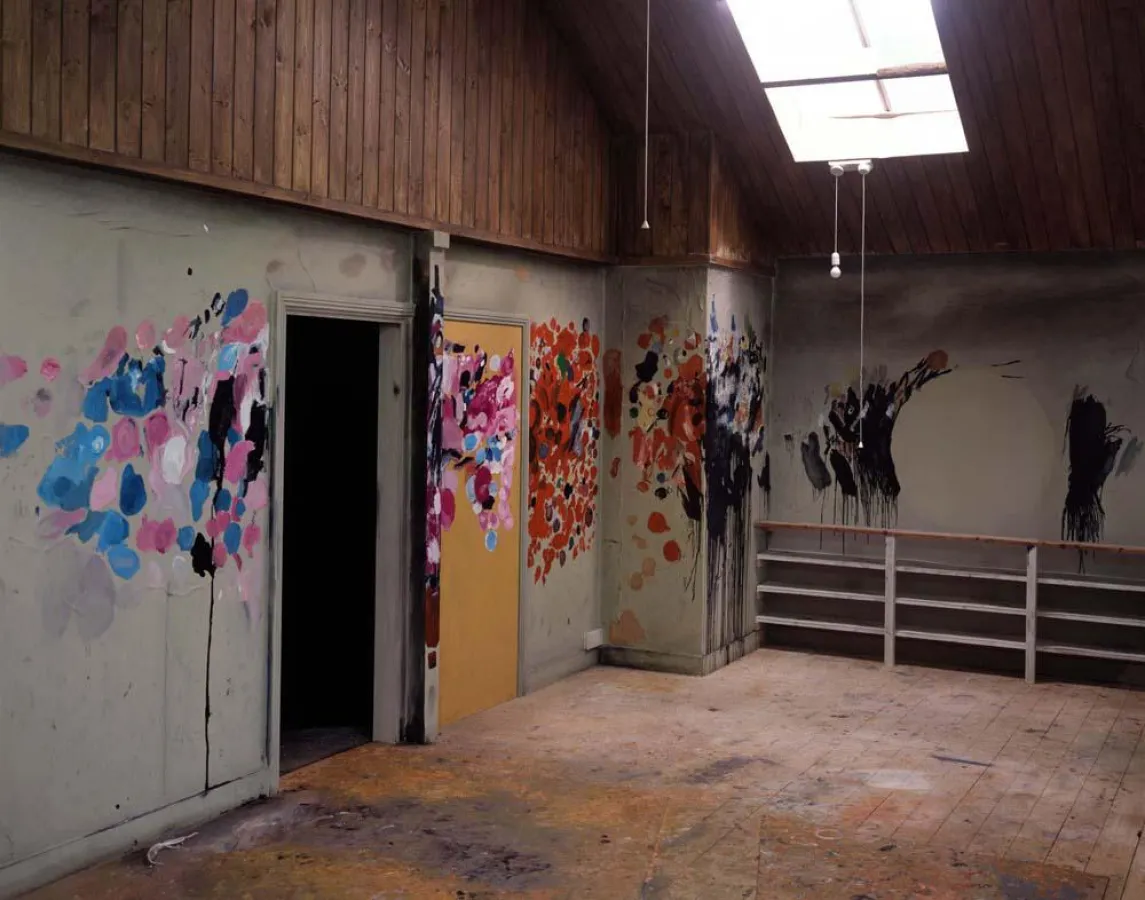 Björn Siebert, Studio Bacon (Remake), 2013, C-Print, 180 x 230 cm