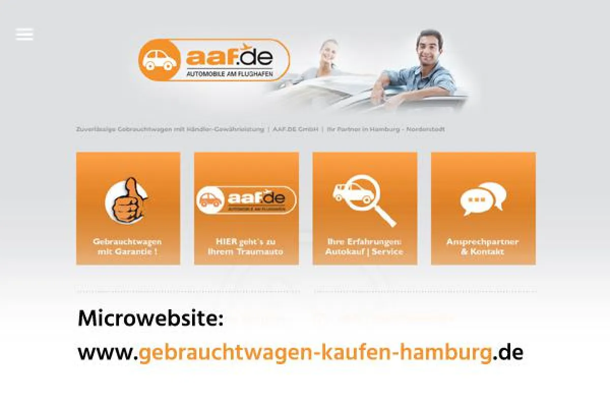 Zuverlässige Gebrauchtwagen kaufen in Hamburg - Norderstedt bei AAF.DE GmbH