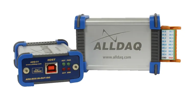 Bild: Isolierte Digitale Ein- und Ausgänge bis 35V/600mA von ALLDAQ