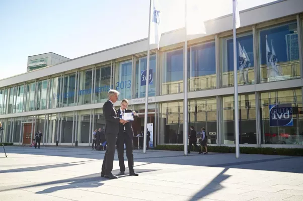 Bild: 10 Jahre Immonet auf dem Deutschen Immobilientag 2013 in Berlin