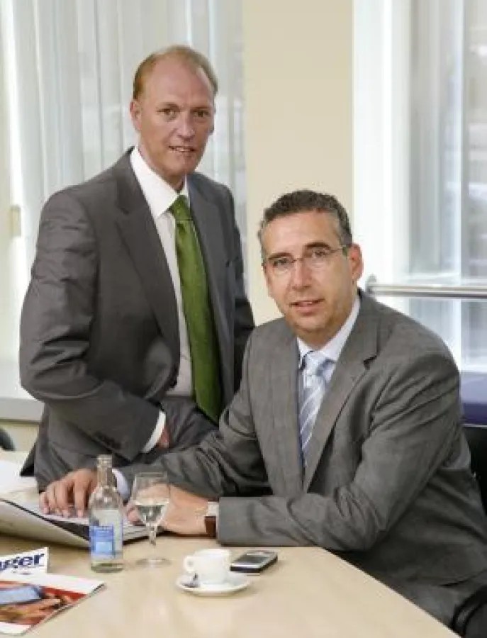 Horst Grüger und Franz Mönig