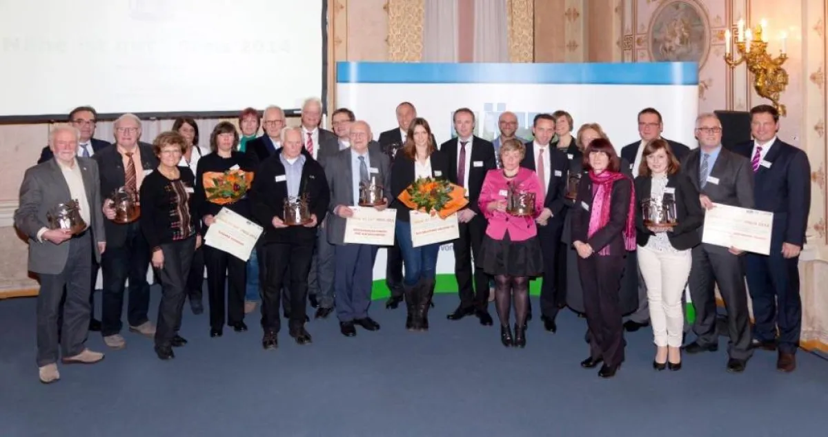 Nähe ist gut - Preisträger 2014 im Hessischen Landtag