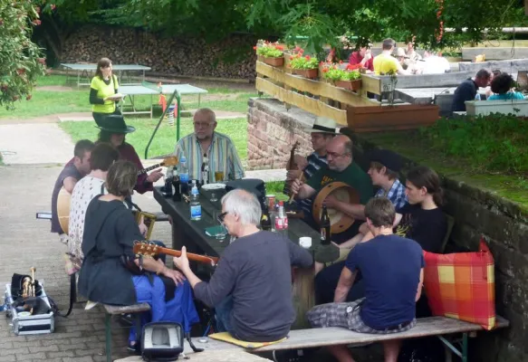 Bild: Irish Music School im Naturfreundehaus Elmstein vom 5. bis 11. August