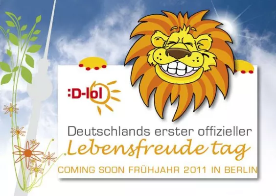Bild: Erster offizieller Lebensfreudetag :D-lol startet mit Social-Media-Kampagne