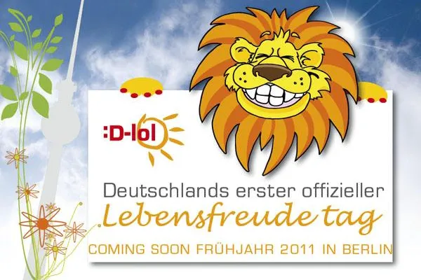 Bild: Erster offizieller Lebensfreudetag :D-lol startet mit Social-Media-Kampagne