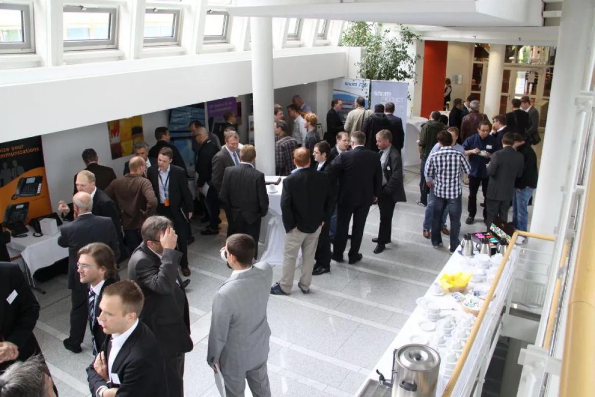 Mit über 150 Besuchern verzeichnete STARFACE auf dem Partnertag 2012 einen neuen Besucherrekord
