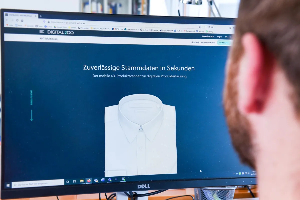 Die KHT vertreibt den MultiScan jetzt auch online über die Plattform DIGITAL2GO. (Foto: KHT GmbH)
