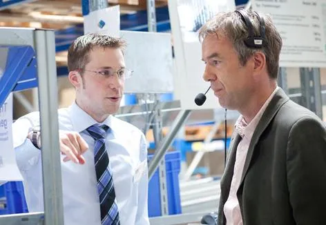 Bild: Live im E+P Warehouse-Parcours: zeitgemäße Kommissionierung und effizientes Controlling