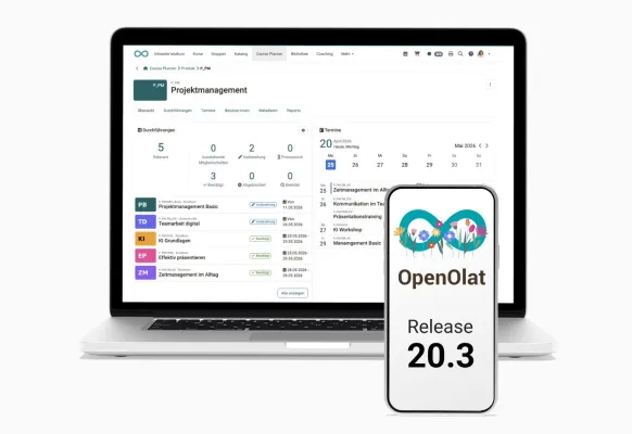 Bild: OpenOlat 20.3: Ein Überblick zum neuen Update