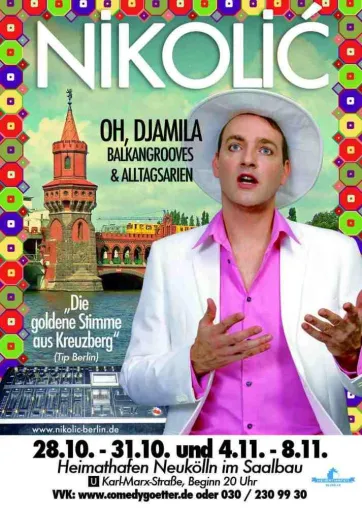 Bild: NIKOLIC: “OH DJAMILA! - BALKANGROOVES UND ALLTAGSARIEN“