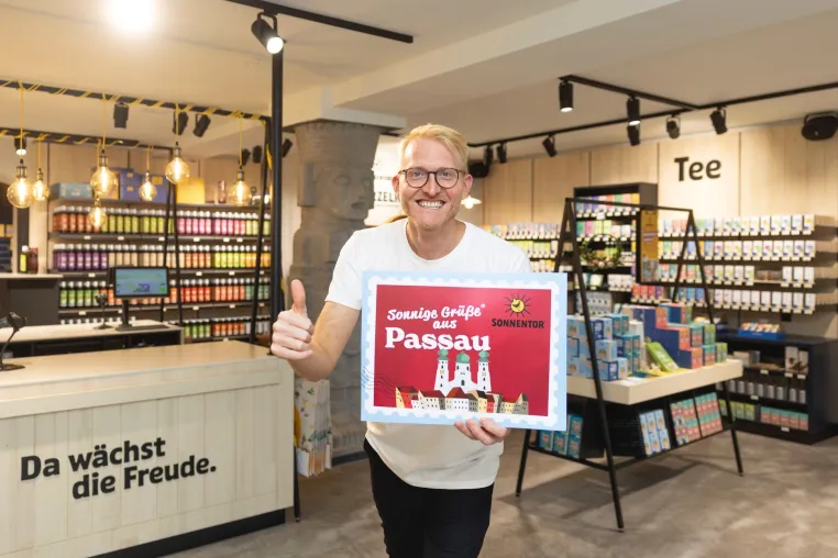 Bild: SONNENTOR eröffnet in der Passauer Innenstadt