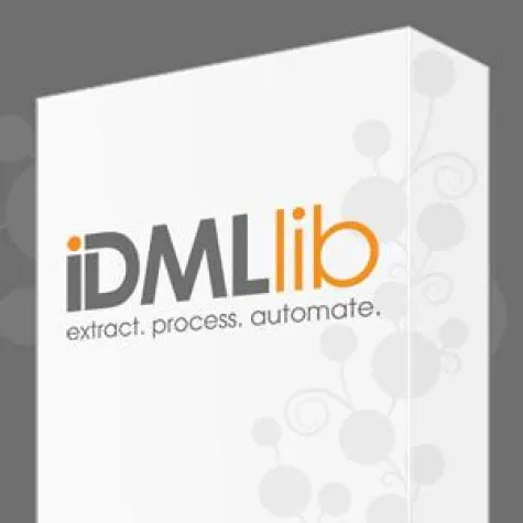 IDMLlib® - einfaches Arbeiten mit der Adobe® InDesign® Markup Language (IDML) Bild: IDMLlib® - einfaches Arbeiten mit der Adobe® InDesign® Markup Language (IDML)