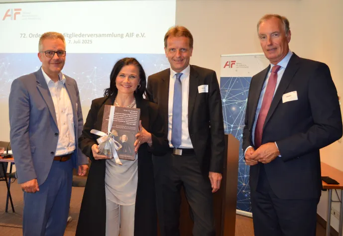 Bild: Gitta Connemann: „Wir brauchen Brückenbauer wie die AIF“