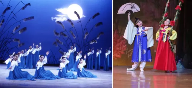 Bild: Auftritt von „The Little Angels“ aus Korea in der Jahrhunderthalle Frankfurt