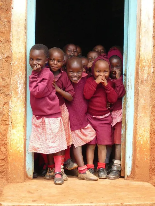 Grundschüler in Kangundo / Foto: Elke Buscher