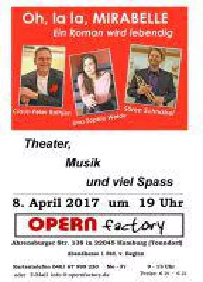 Oh, la la Mirabelle - ein Roman wird lebendig Bild: Oh, la la Mirabelle - ein Roman wird lebendig