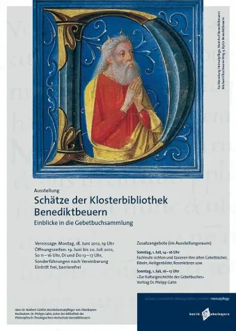 Bild: Ausstellung: »Schätze der Klosterbibliothek Benediktbeuern«