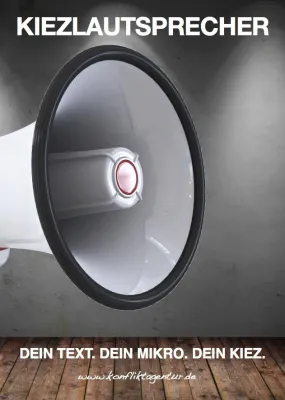 Bild: Kiezlautsprecher – Kiezgeschichten, Liebesreime und Raplyrik im Berliner Wedding