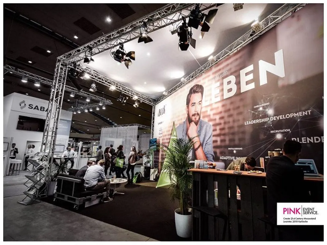PINK Event Service realisiert den Messestand bei der Learntec 2018