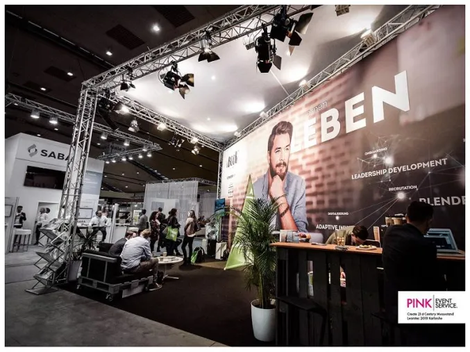 Bild: PINK Event Service realisiert CREATE Messestand zur Learntec 2017
