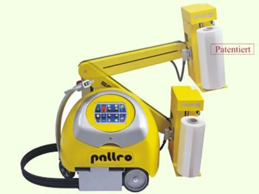 Bild: Pallro der Wickel-Roboter mit beweglichem Arm
