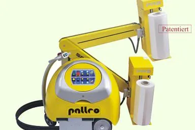 Bild: Pallro der Wickel-Roboter mit beweglichem Arm