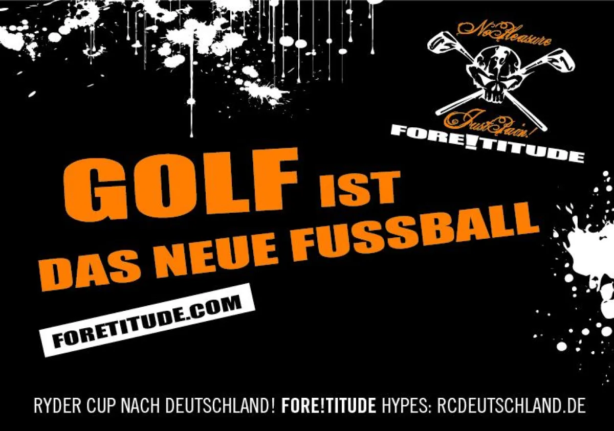 Golf ist das neue Fussball!