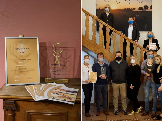 Betriebliches Gesundheitsmanagement und Transformation – das Handwerk beim Corporate Health Award Bild: Betriebliches Gesundheitsmanagement und Transformation – das Handwerk beim Corporate Health Award