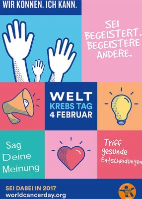 Bild: Weltkrebstag: Deutsche Krebshilfe informiert und ruft zum Handeln auf