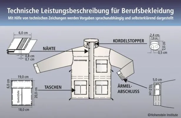 Bild: Berufskleidung – Technische Leistungsbeschreibungen für Beschaffung und Ausschreibung
