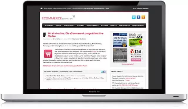 Bild: eCommerce Lounge - Das neue Online-Magazin über News & Trends aus dem Online-Handel