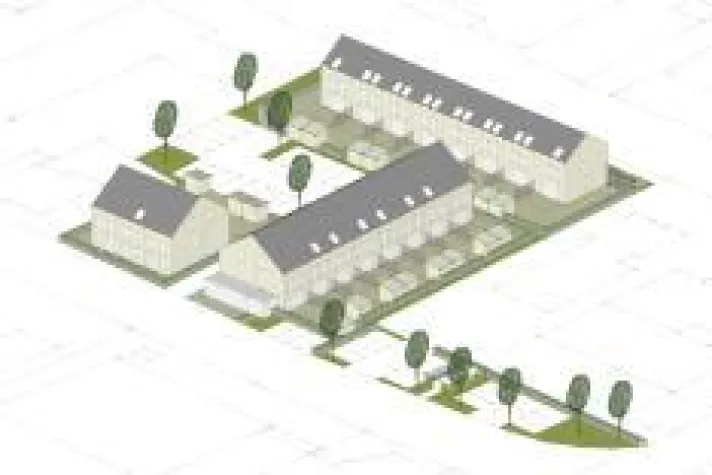 Bild: Wohnpark „An der alten Römerstraße“: Deutsche Reihenhaus baut 19 Einfamilienhäuser in Landstuhl