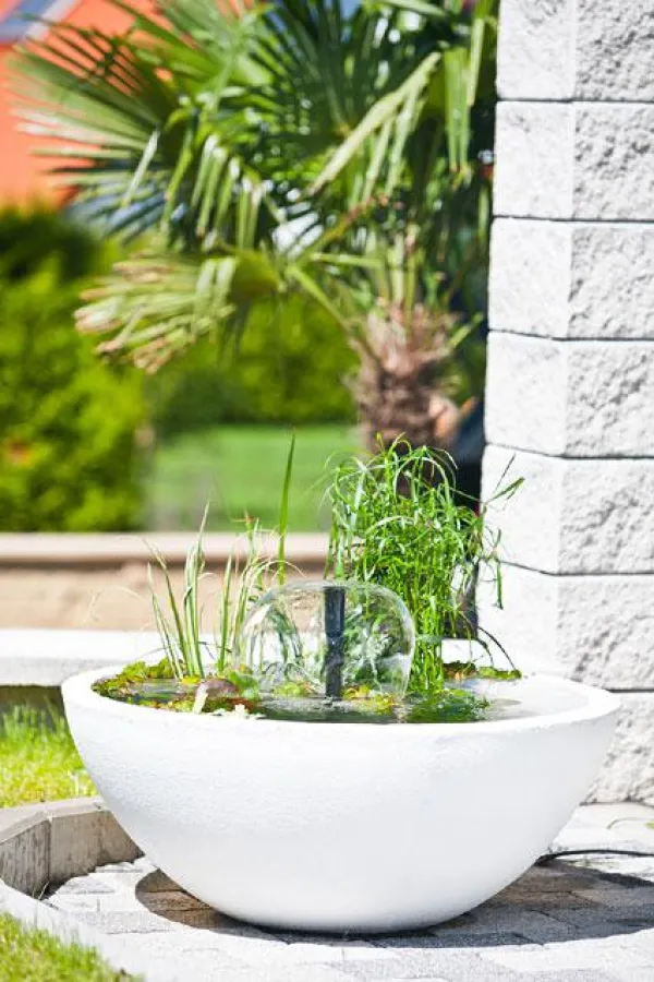 Modernes Wassergarten-Komplettset