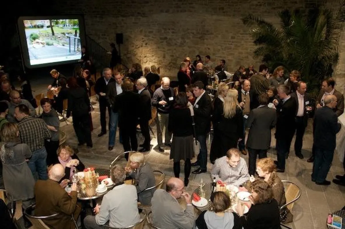 Rund 180 Gäste kamen zum 15. Neujahrsempfang von bdla, FGL Hessen-Thüringen und DGGL (c) F. Wehking