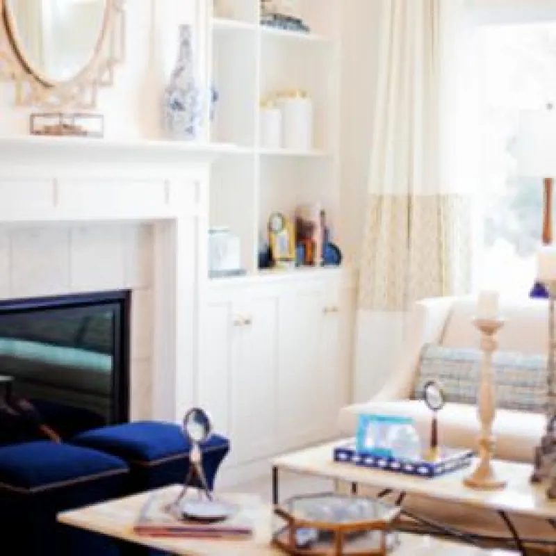 Wohnzimmer im Landhaus-Look