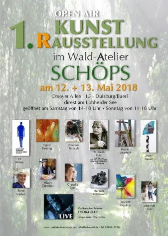 Bild: 1. OPEN AIR · KUNST RAusstellung