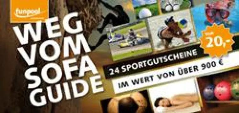24 Konterchancen gegen die Trägheit – Der neue "weg-vom-Sofa Guide" ist da Bild: 24 Konterchancen gegen die Trägheit – Der neue "weg-vom-Sofa Guide" ist da