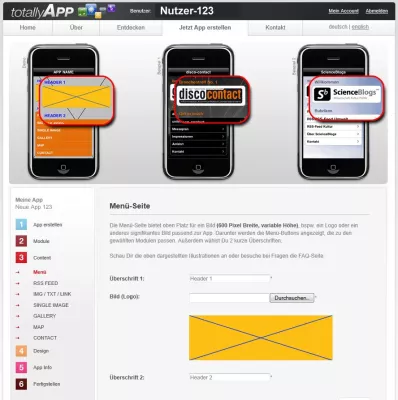 iPhone Apps mit App-Baukasten „totallyApp“ selbst bauen und veröffentlichen Bild: iPhone Apps mit App-Baukasten „totallyApp“ selbst bauen und veröffentlichen