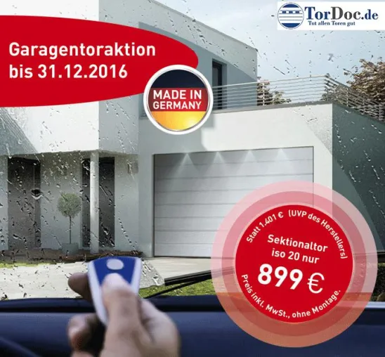 Bild: Novoferm Toraktion - Bestseller im Paket erhältlich
