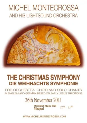 Bild: Michel Montecrossa präsentiert Uraufführung seiner klassisch-sakralen 'The Christmas Symphony'
