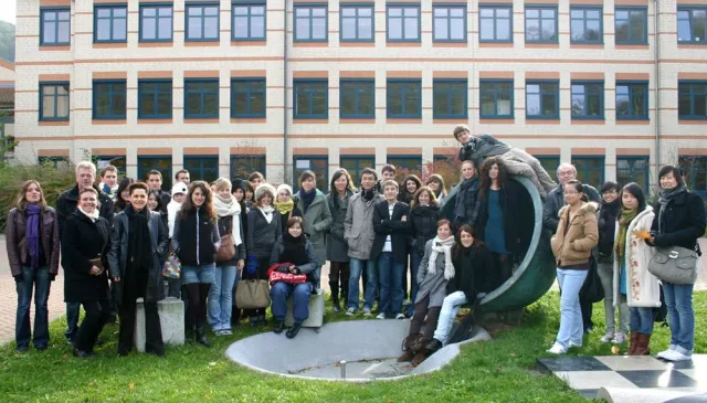 Bild: Vertreter der Universität von Angers besuchen die Hochschule Harz (FH)