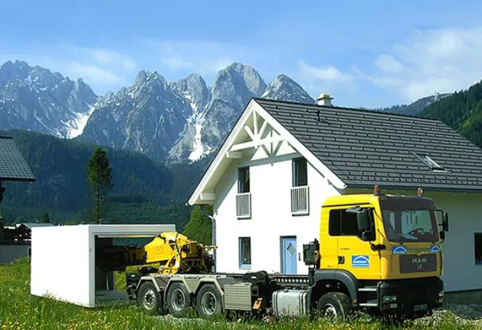 Bild: Aktueller denn je: Betonfertiggaragen