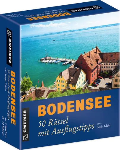 Das Spiel »Bodensee – 50 Rätsel mit Ausflugstipps« ist erschienen Bild: Das Spiel »Bodensee – 50 Rätsel mit Ausflugstipps« ist erschienen