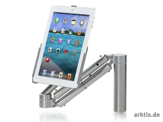 arktis LIFT iPad Ständer - iPad und iPad mini immer in Reichweite, aber nie im Weg Bild: arktis LIFT iPad Ständer - iPad und iPad mini immer in Reichweite, aber nie im Weg