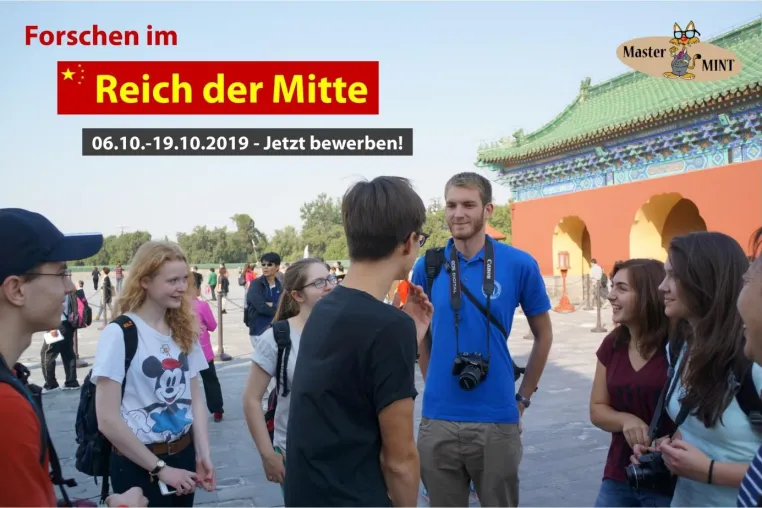 Bild: SchülerInnen erforschen das Reich der Mitte – Jetzt für die Teilnahme bewerben!